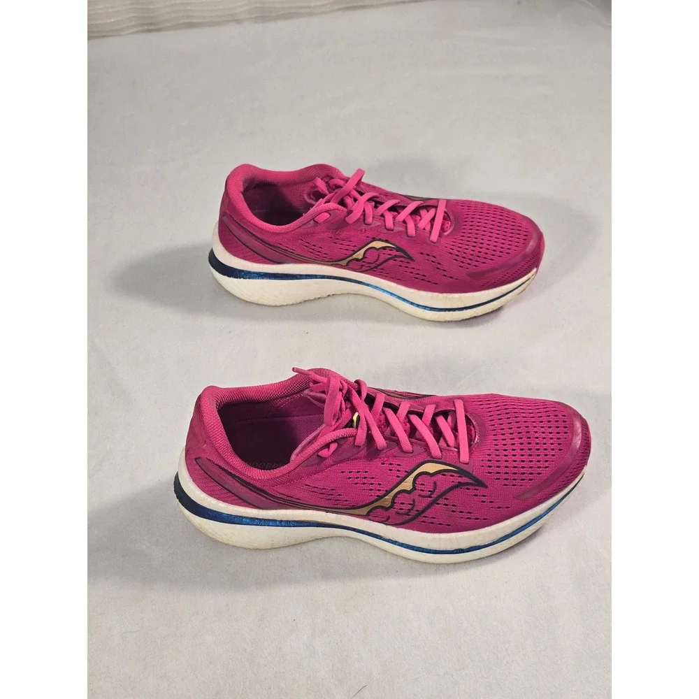 Saucony Endorphin Speed 2 Pink Gold Running Shoes Womens Size 11 S10688-65